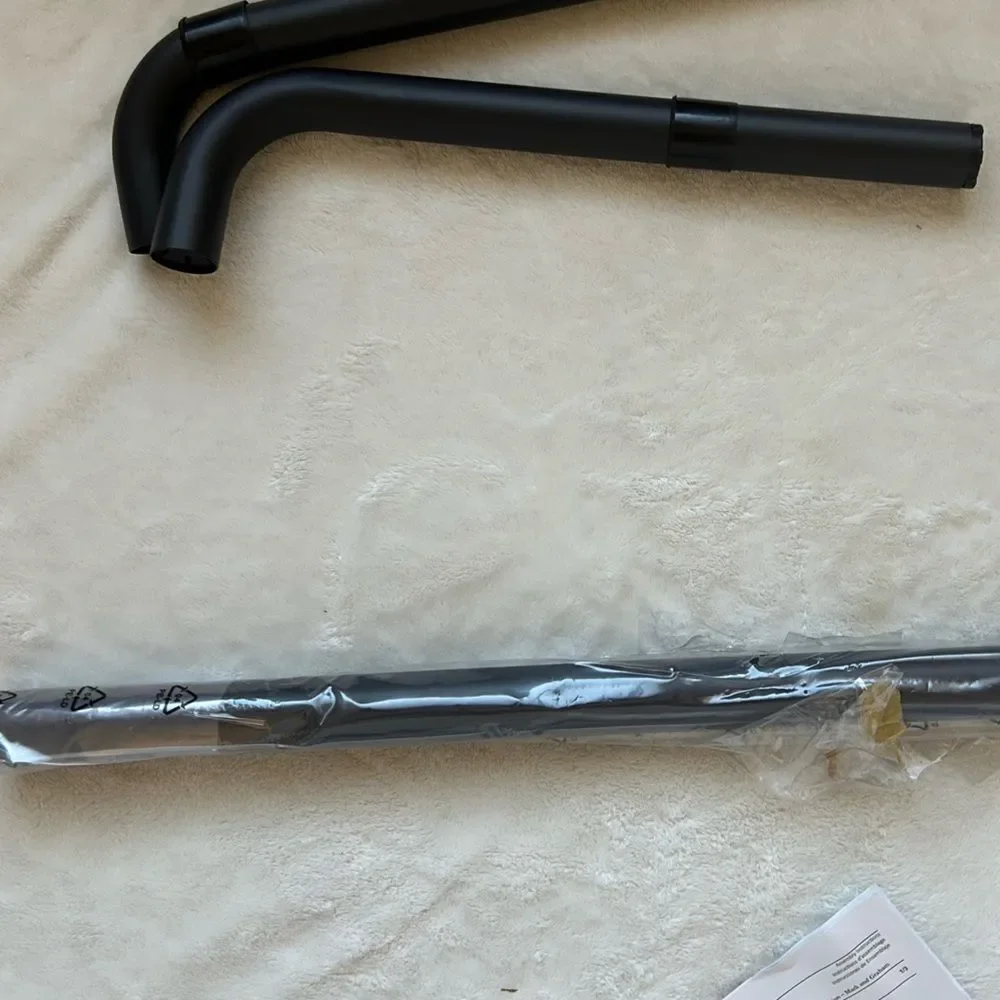 Pottery Barn Somorset Hidden Connection Room Darkening Curtain Rod, Black, 28x48